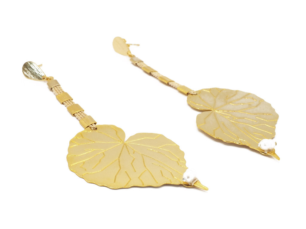 Pendientes Vitoria regia