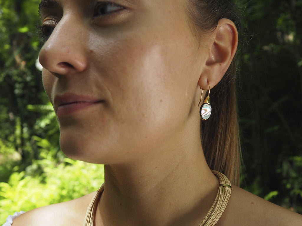 Pendientes fijos oval