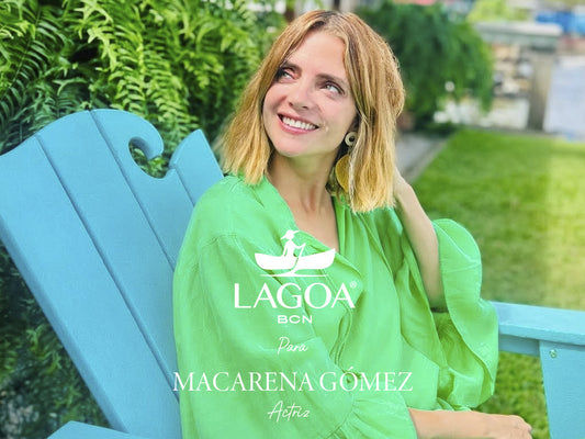 Pendientes buriti hojas