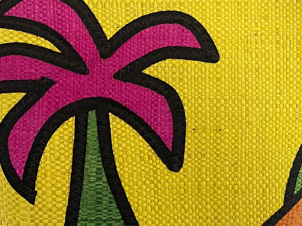 Bolso Palmera Amarillo