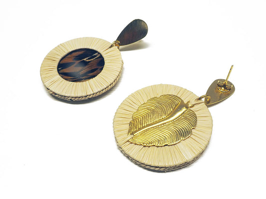 Pendientes de plumas de Faisán