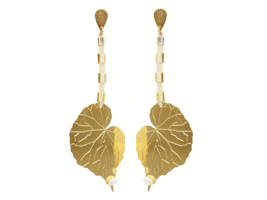 Pendientes Vitoria regia