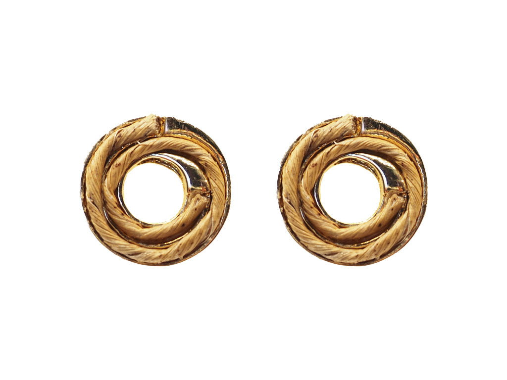 Pendientes aro platanera