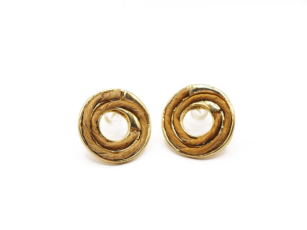 Pendientes aro platanera