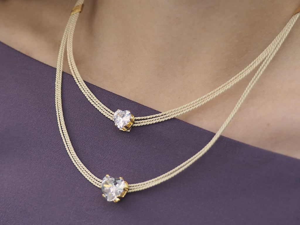 Collar buriti corazón