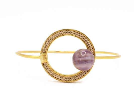Pulsera buriti circulo de la vida amatista