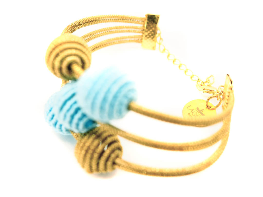 Mediterranean Charms Sky Blue Bracelet