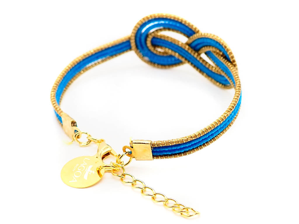 Infinite Blue Bracelet